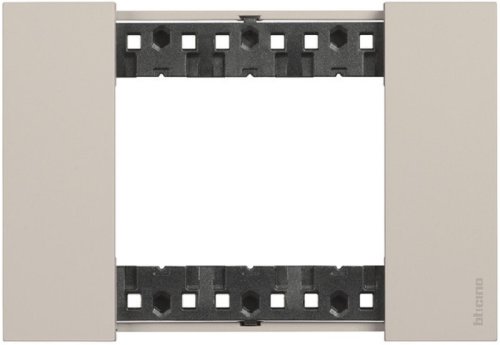 Рамка универсальная Legrand BTicino Living Now 1-м. 2 мод. песочный фото Рамка универсальная Legrand BTicino Living Now 1-м. 2 мод. песочный картинка